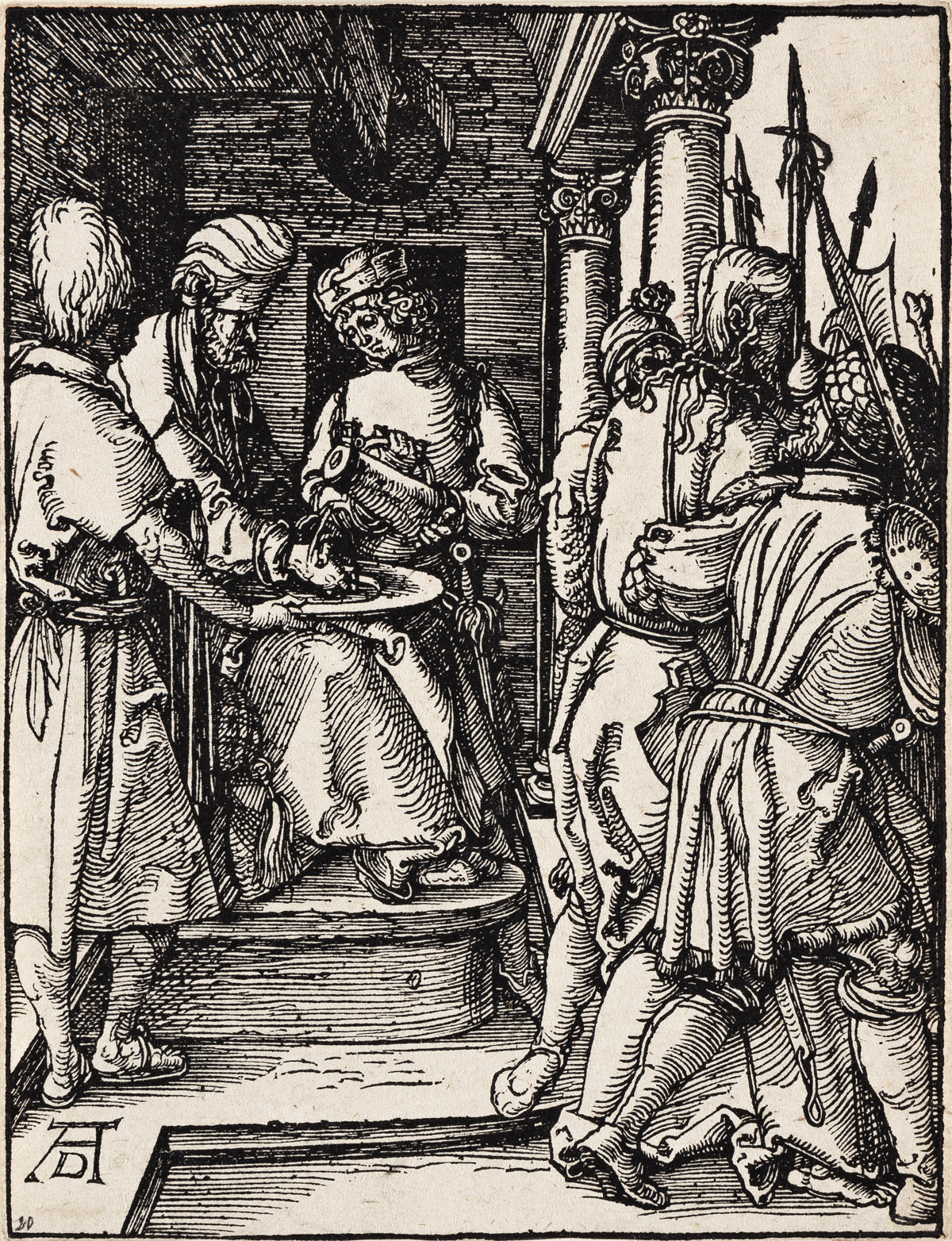 ALBRECHT DÜRER Pilate Washing His Hands.